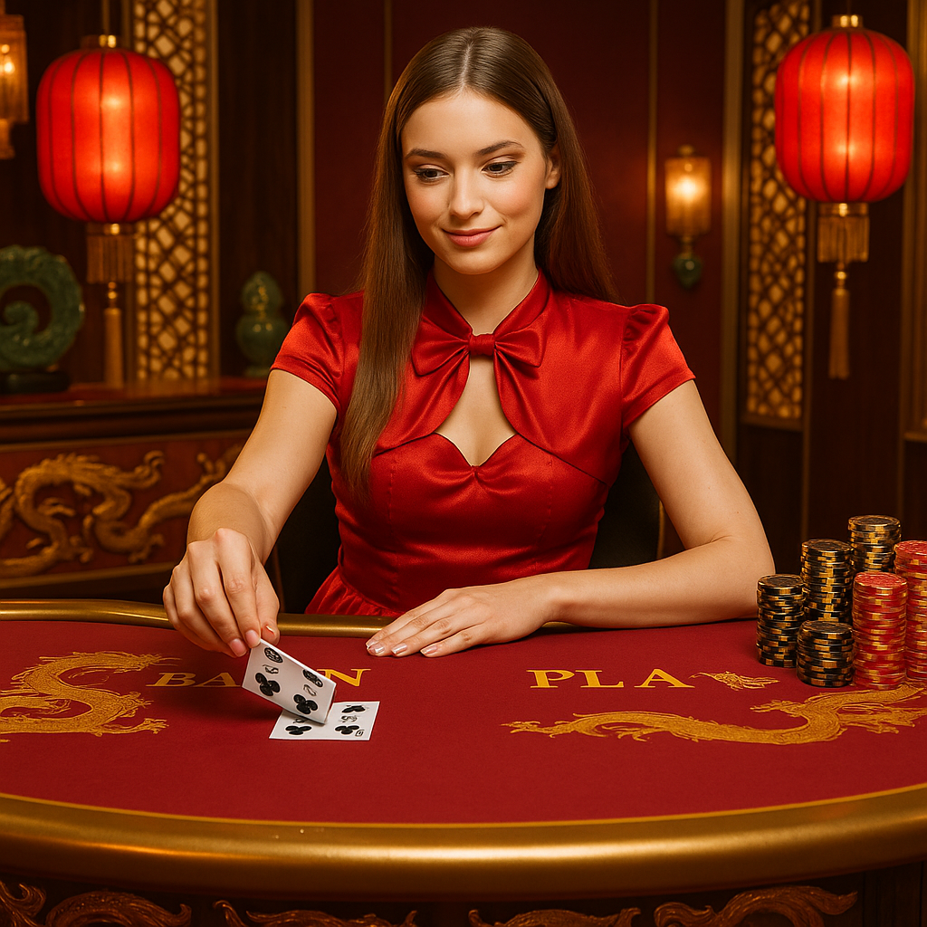 USpin.me - Baccarat Table Game - High Roller Favorite