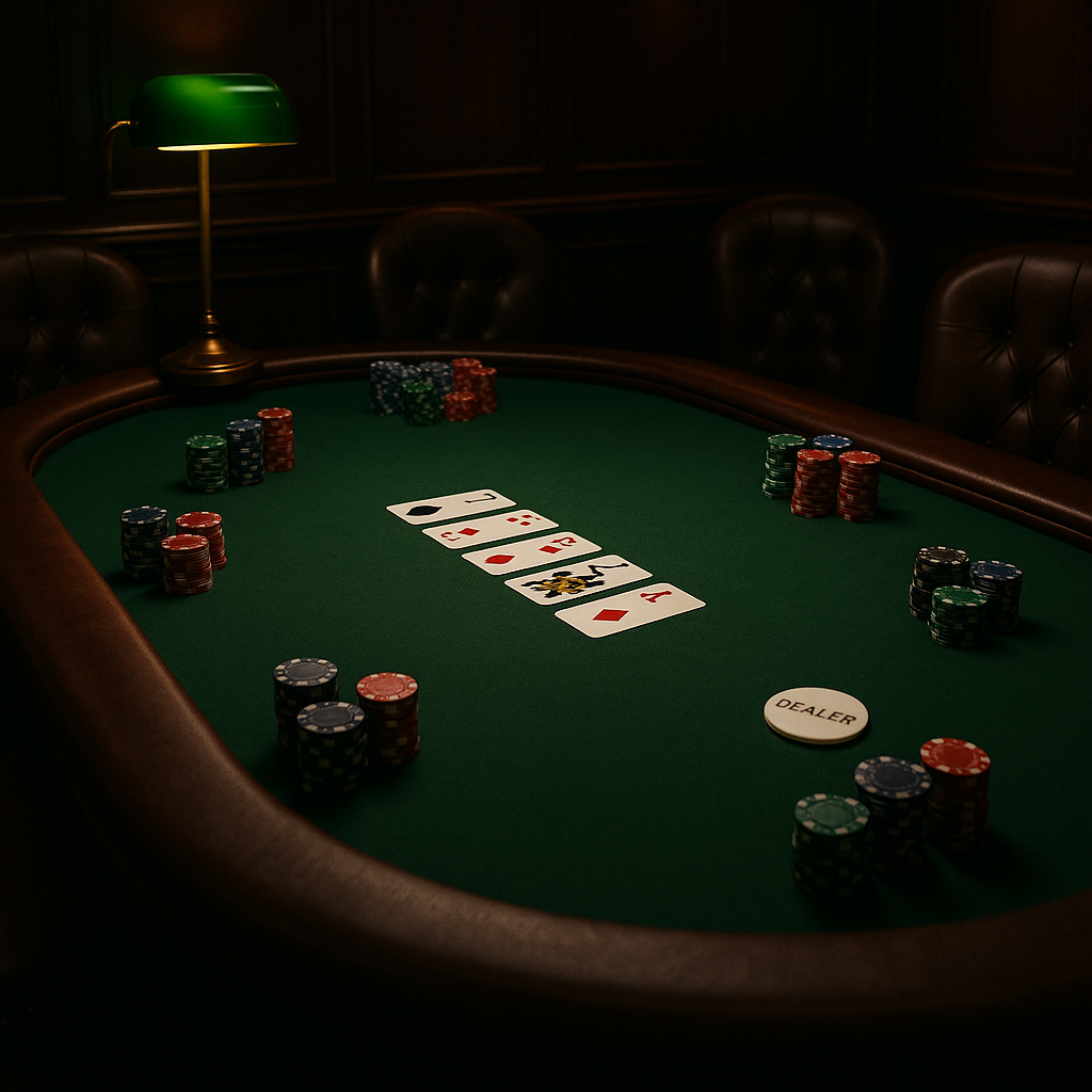 USpin.me - Poker Table Game - Texas Hold'em